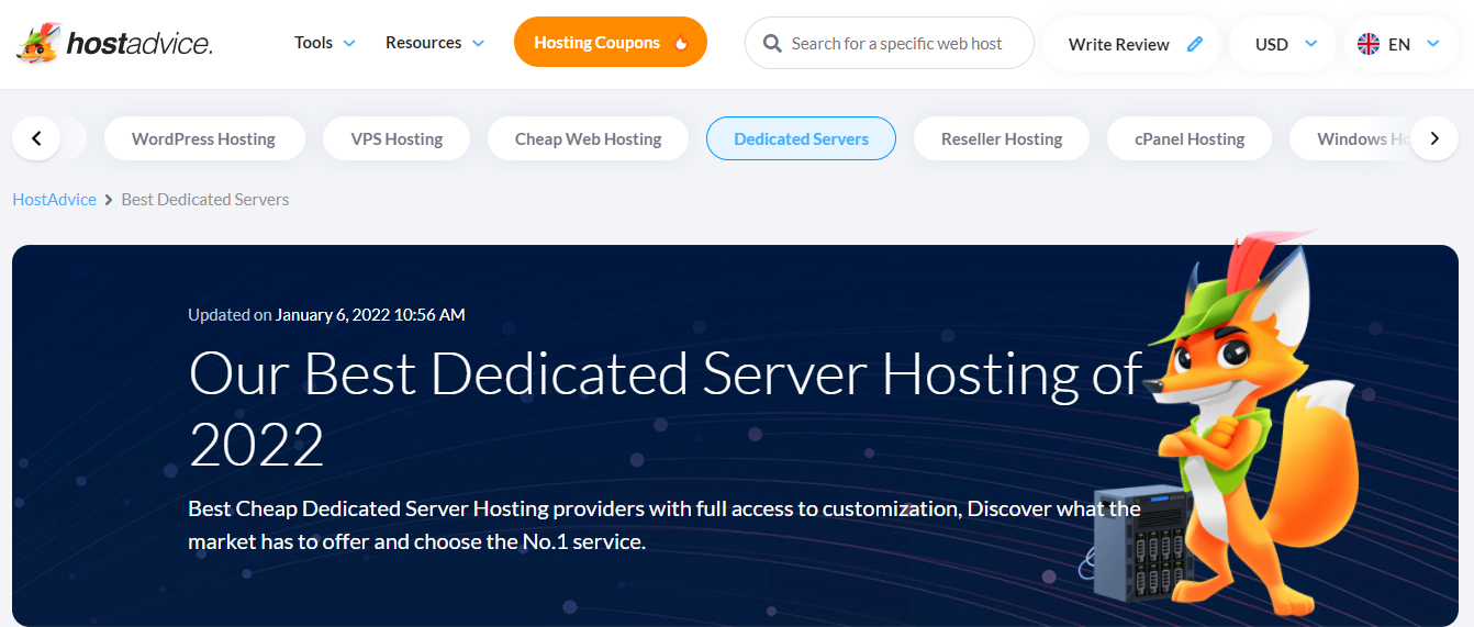 screenshot of Dedicated Server page on SafetyGuardiens