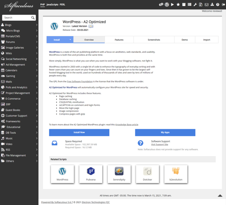 Using and Managing Your Website on A2 Hosting