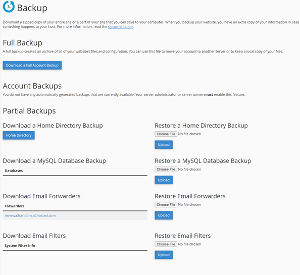 Using and Managing Your Website on A2 Hosting