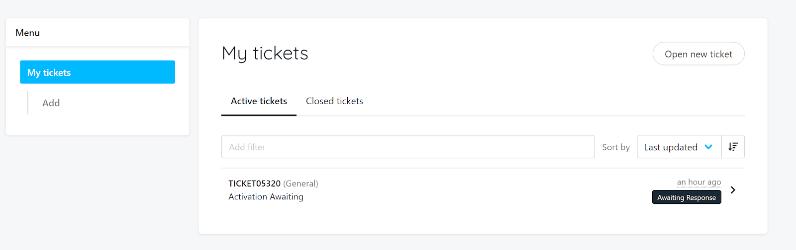 By clicking on ‘Login’ in ‘Actions,’ Verpex will take you to the following screen