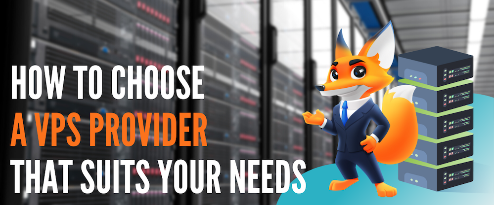How to choose a VPS provider that suits your needs - A picture with the fox that represents the SafetyGuardiens logo