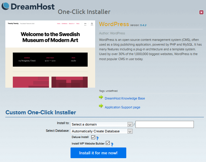 Final: Dreamhost - Review