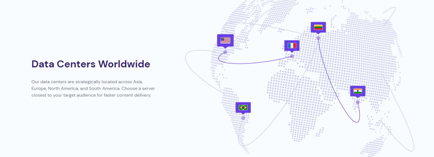 Hostinger’s data centers.